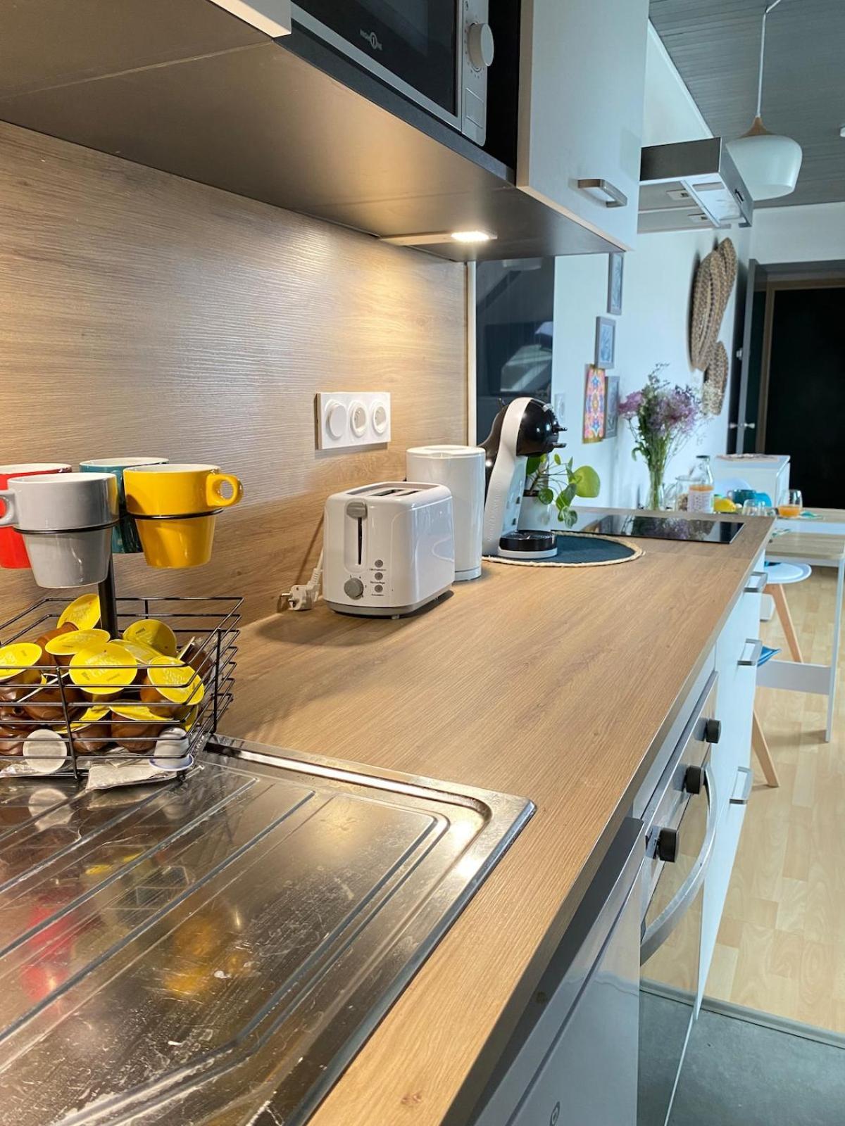 Apartmán Agreable Cocon Sous Les Toits - Parking - Wifi Pleneuf-Val-Andre Exteriér fotografie